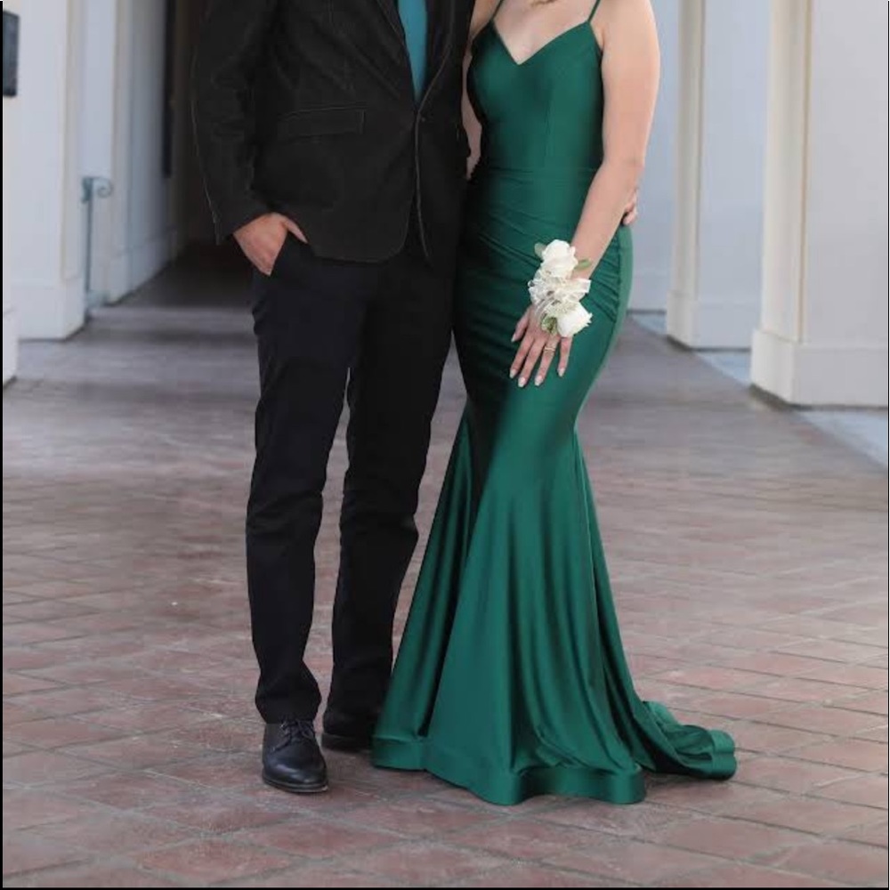 Green Long Gown